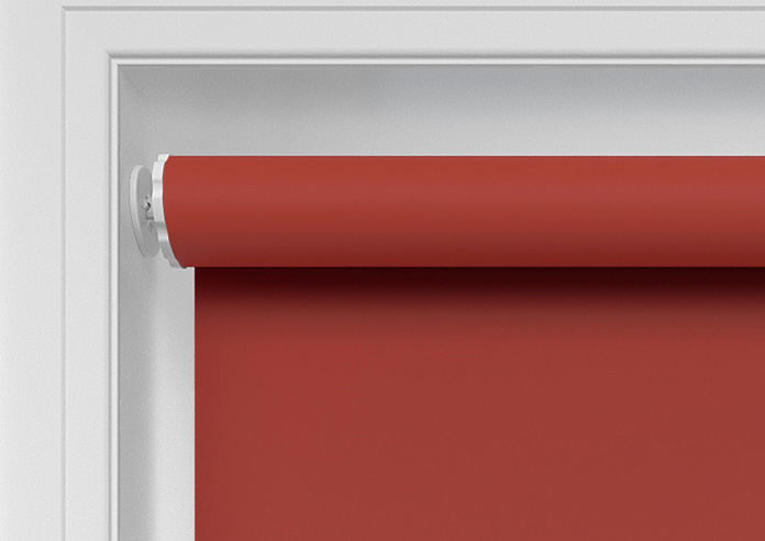 Trinity (Blackout), Poppy Red - Twist&Fit Roller Blind - Image 10